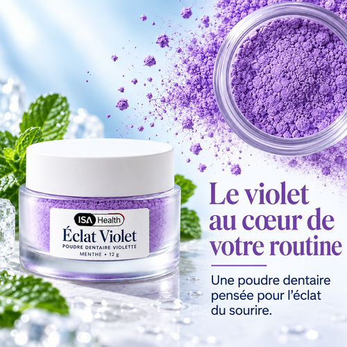 Éclat Violet | Poudre Dentaire Violette
