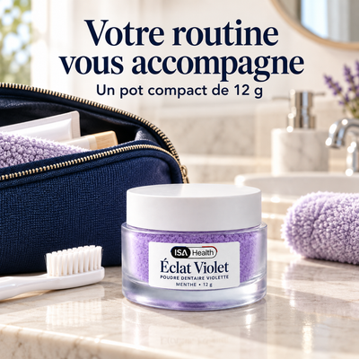 Éclat Violet | Poudre Dentaire Violette
