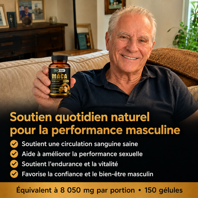 Premium Maca Extra Fort | Performance Intime & Vitalité Masculine