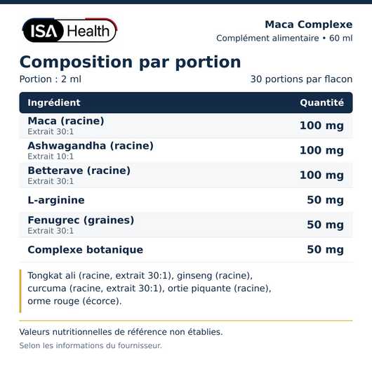 Maca Gouttes | Formule Courbes Naturelles et Équilibre Hormonal