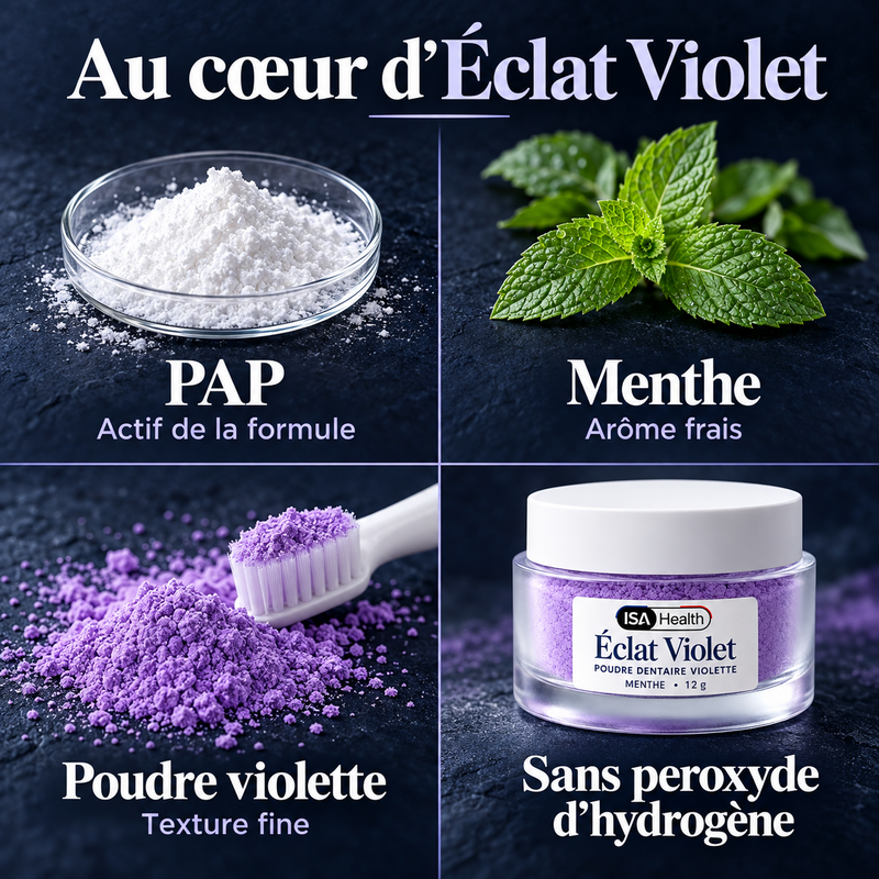 L’éclat violet.