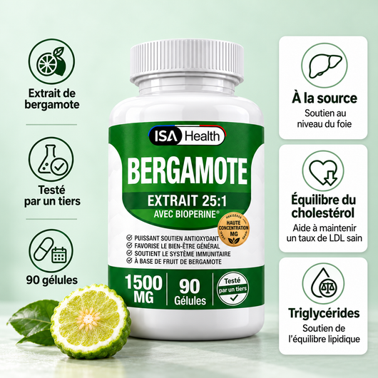 ISA Health Bergamote + BioPerine®