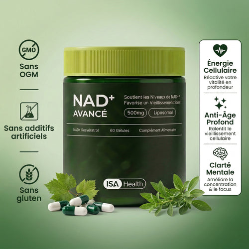 NAD+ Gélules | Formule Anti-Âge