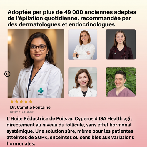 Huile au Cyperus | Repousse Ralentie & Peau Apaisée