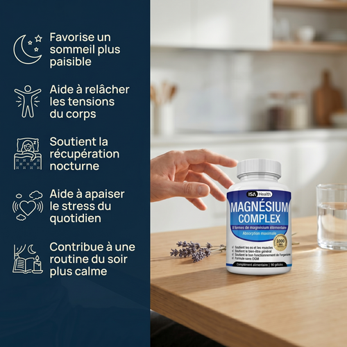 Magnésium Complex 8-en-1 | Sommeil & Relaxation