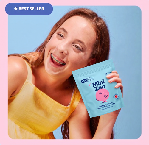Mini Zen Gummies | Safran pour l'Humeur & le Calme