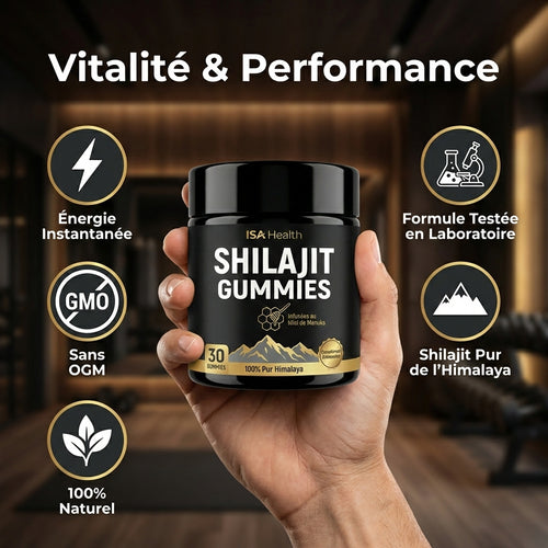 Gummies de Shilajit Pur | Nouvelle formule