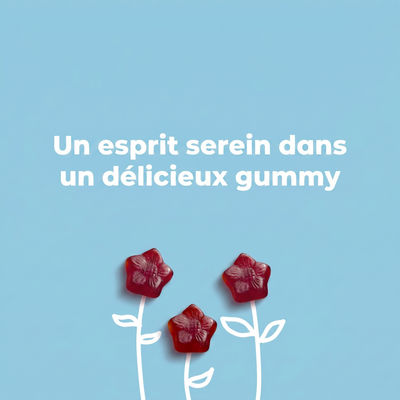 Mini Zen Gummies | Safran pour l'Humeur & le Calme