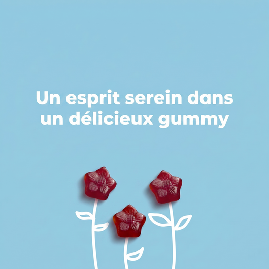 Mini Zen Gummies | Safran pour l'Humeur & le Calme