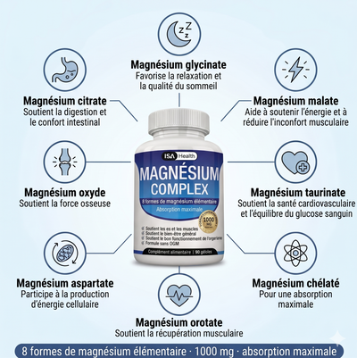 Magnésium Complex 8-en-1 | Sommeil & Relaxation