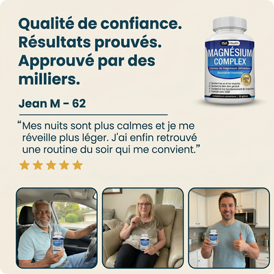 Magnésium Complex 8-en-1 | Sommeil & Relaxation