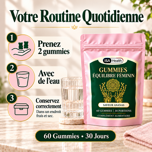 Gummies Équilibre Féminin – Ananas
