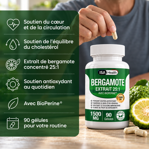 ISA Health Bergamote + BioPerine®