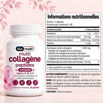 Multi Collagène & Biotine | Formule Beauté Intérieure