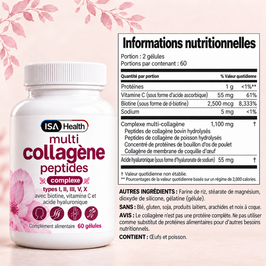 Multi Collagène & Biotine | Formule Beauté Intérieure