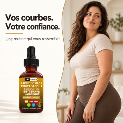 Maca Gouttes | Formule Courbes Naturelles et Équilibre Hormonal