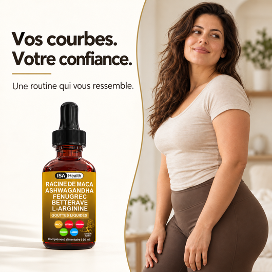 Maca Gouttes | Formule Courbes Naturelles et Équilibre Hormonal