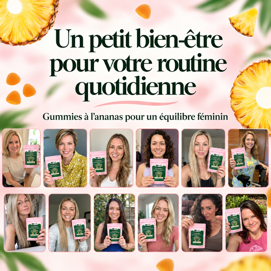 Gummies Équilibre Féminin – Ananas