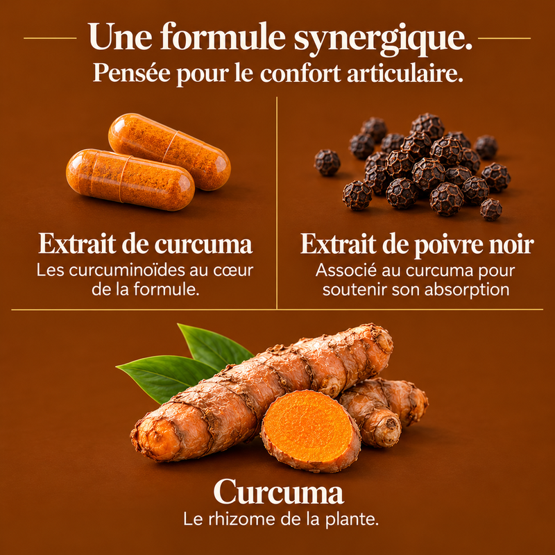 Le curcuma.
