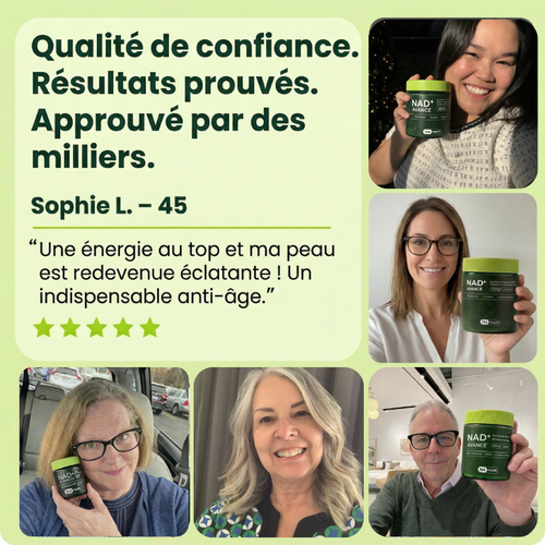 NAD+ Gélules | Formule Anti-Âge