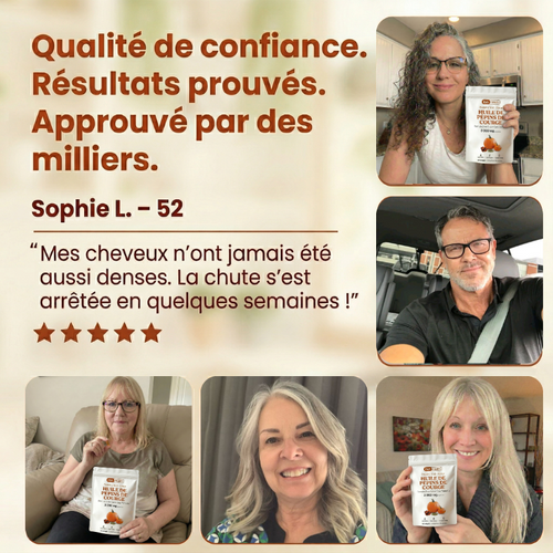 Huile de Pepins de Courge Gélules | Formule Anti-Chute