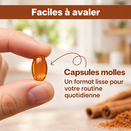 Cannelle de Ceylan 12:1 Gélules | Formule Équilibre Glycémique
