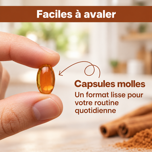 Cannelle de Ceylan 12:1 Gélules | Formule Équilibre Glycémique