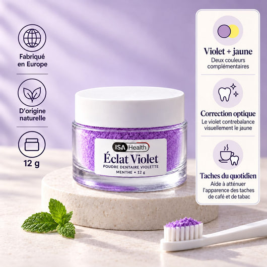 Éclat Violet | Poudre Dentaire Violette