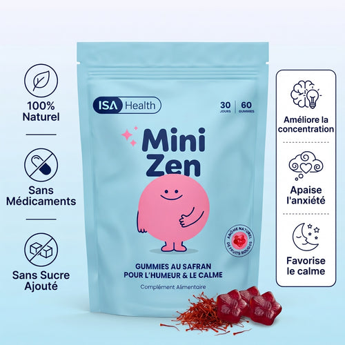 Mini Zen Gummies | Safran pour l'Humeur & le Calme